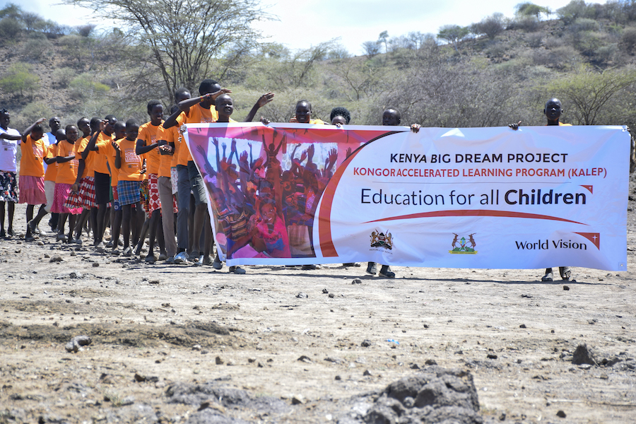 Accelerated learning programme gives out of school children an